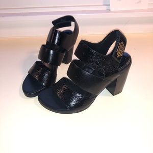 Caleen Cordero Black Block Heels